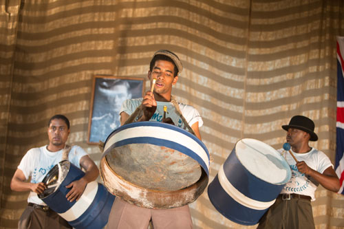 Steel band featured in Pan