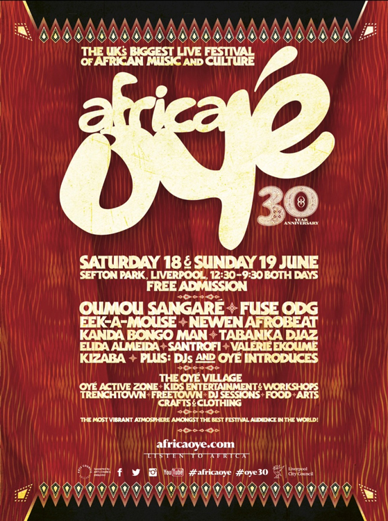 Africa Oyé festival poster