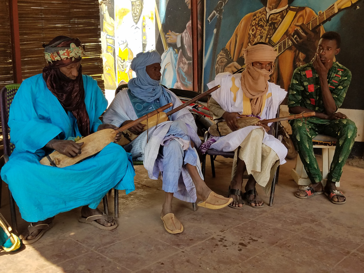 Al Bilali Soudan band from Mali - Photo by Chris Nolan