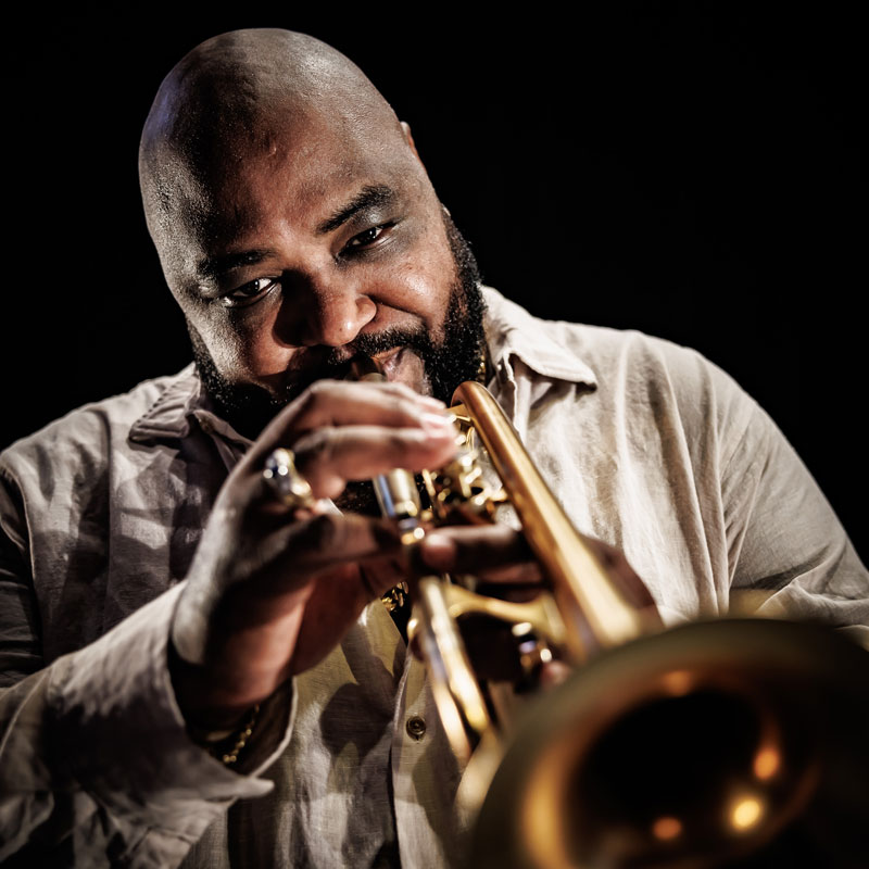 Alexander Abreu – photo by Nathadread Pictures - Nathanael Mergui. Abreu playing trumpet.