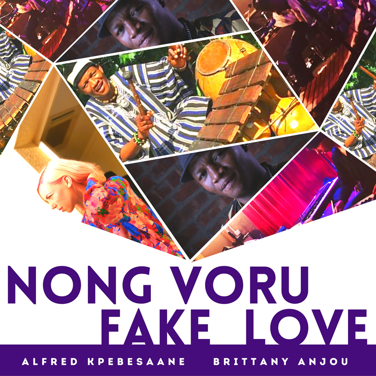 Cover of ther album Nong Voru - Fake Love by Alfred Kpebesaane and Brittany Anjou