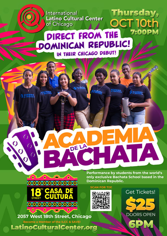 Bachata Academy concert poster