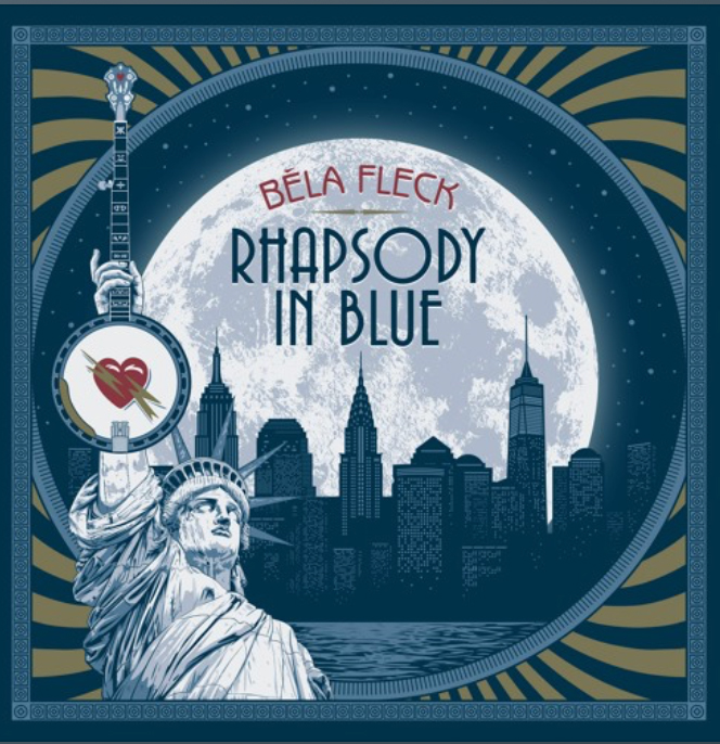 Béla Fleck - Rhapsody in Blue album artwork