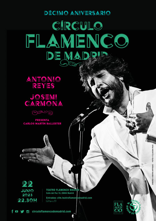 Antonio Reyes and Josemi Carmona concert poster