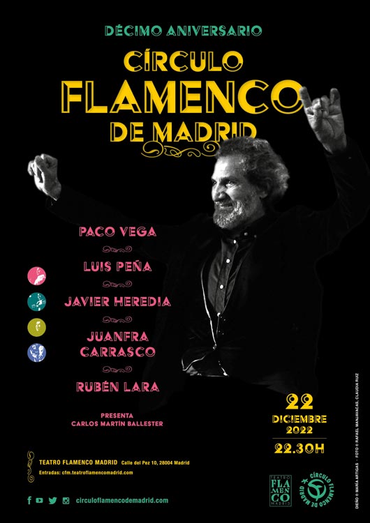 Círculo Flamenco de Madrid December 2022 poster