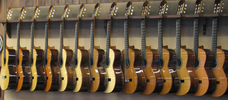 Contreras guitars - Photo by Angel Romero