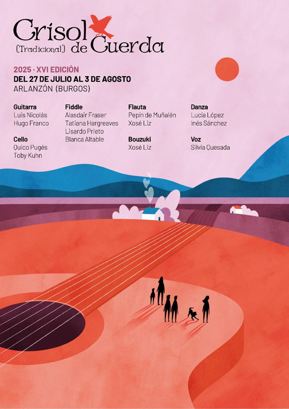 Crisol de Cuerdas 2025 lineup poster