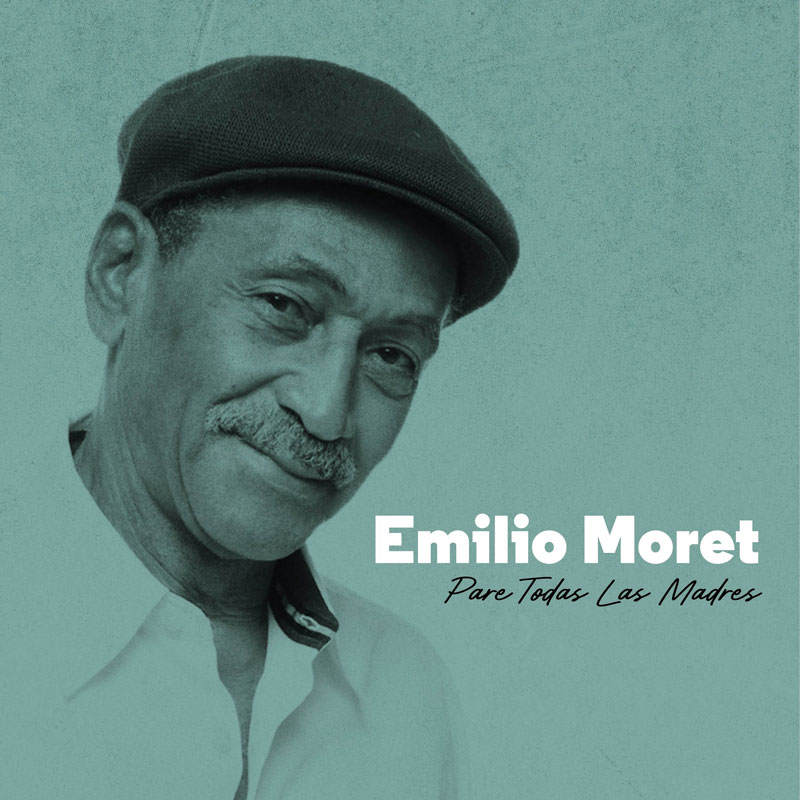 Emilio Moret - Para Todas Las Madres cover artwork. A headshot of the artist wearing a cap.