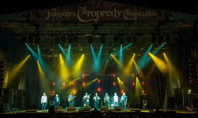 Fairport's Cropredy Convention 2025 stage photo