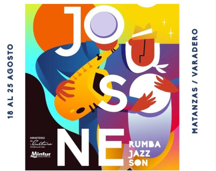 Varadero Josone 2024 poster. An illustration of musicians playing instruments.