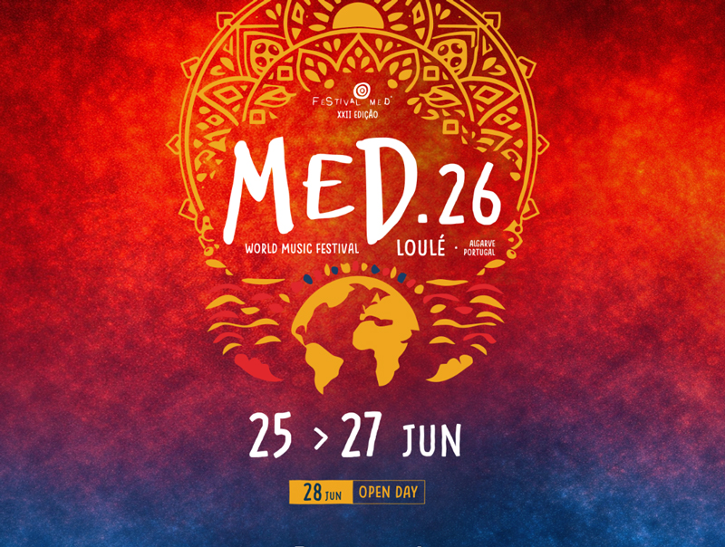 Festival MED 2026 red poster