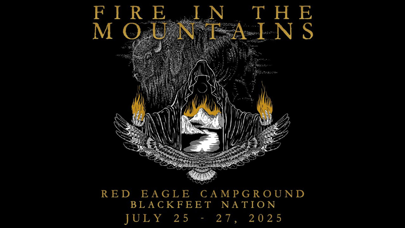 Fire in the Mountains 2025 poster