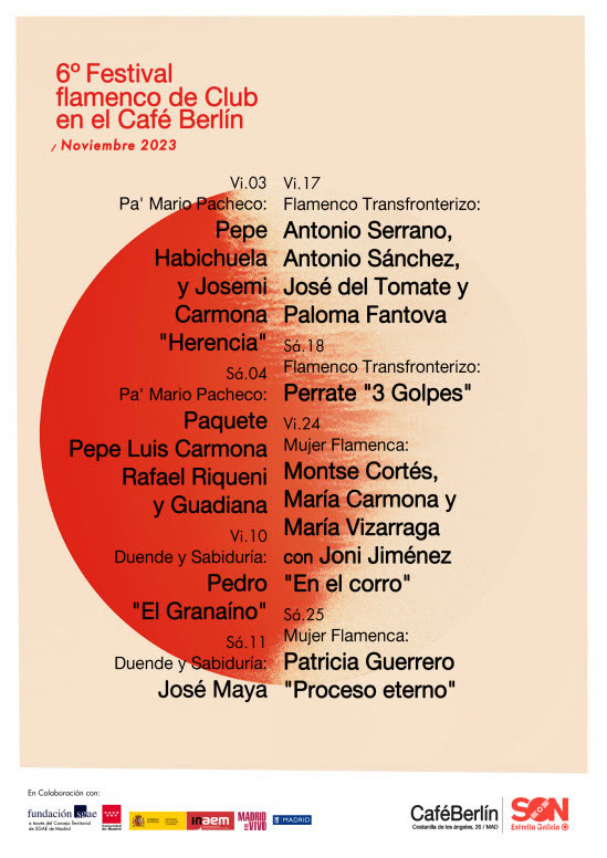 Flamenco de Club 2023 poster