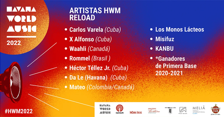 Havana World Music 2022 poster