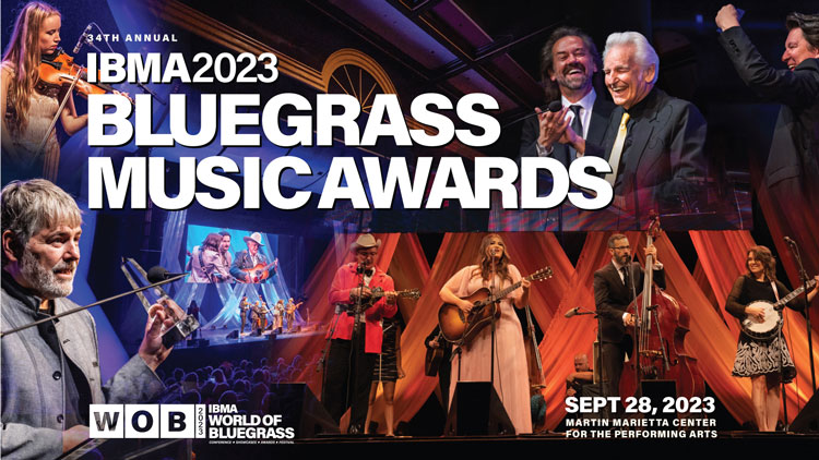 IBMA 2023 Bluegrass Music Awards poster