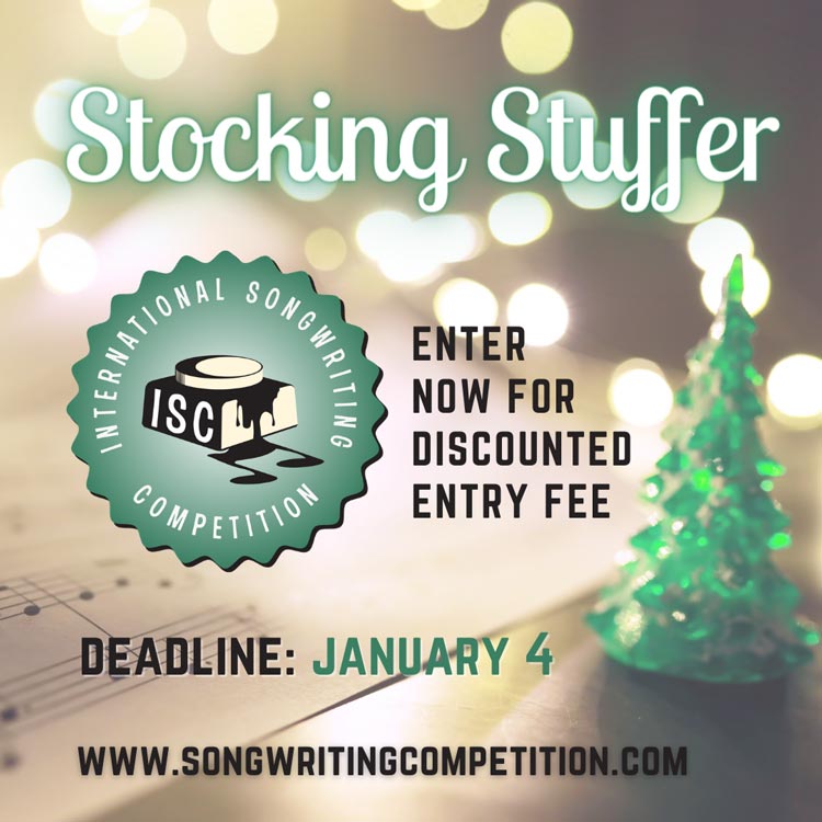 International Songwriting Competition (ISC) - Stocking Stuffer poster