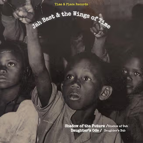 Jah Bast Shadow of the Future cover artwork. a photo of a young black boy lifting his arm.