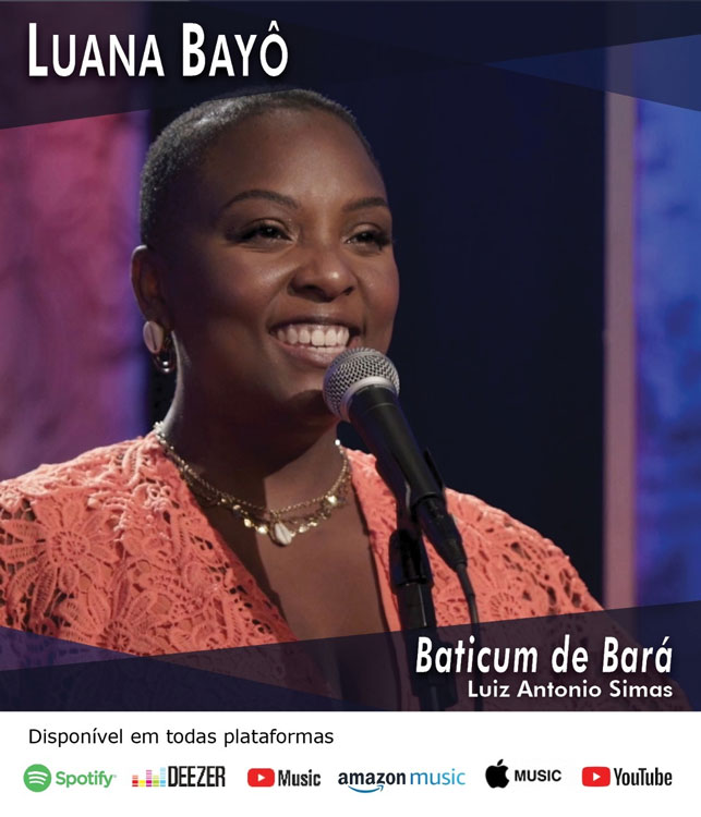 cover the single Baticum de Bará by Luana Bayô