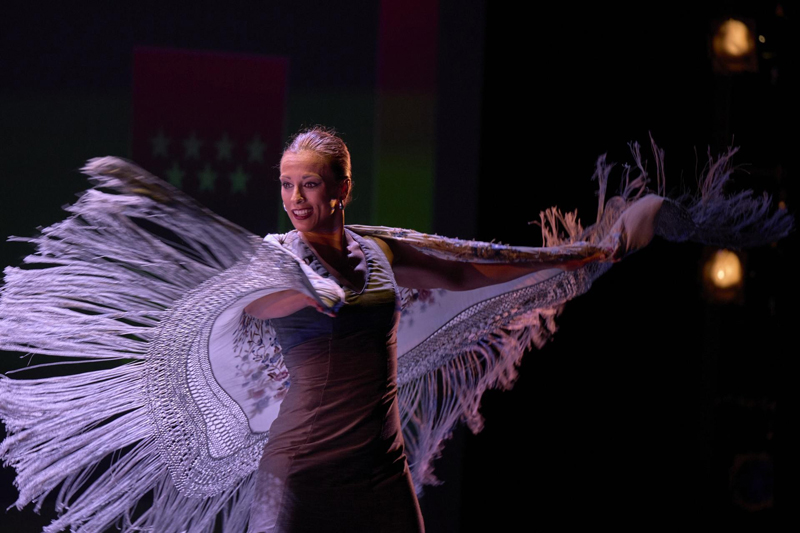 Dancer Lucía Ruibal at Suma Flamenca 2024 - Photo by Pablo Lorente