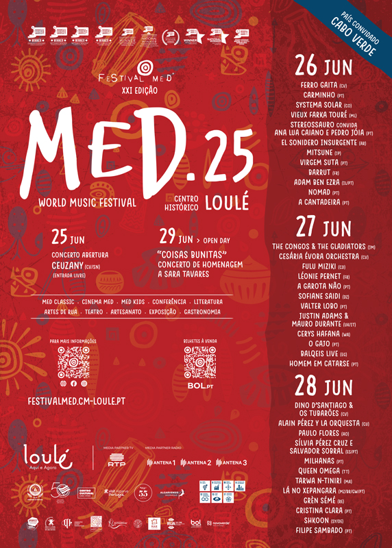 Festival MED 2025 lineup poster