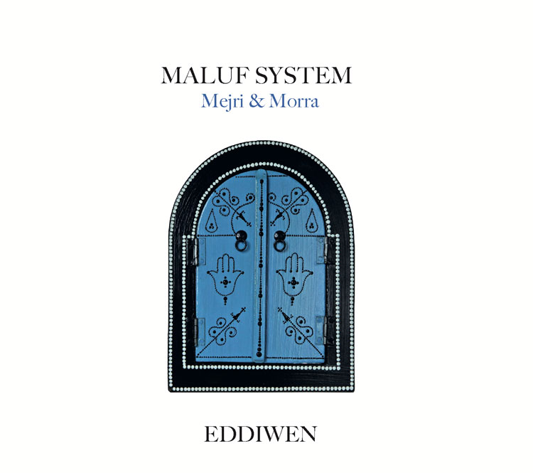 Maluf System - Eddiwen cover artwork. An illustration of an arched window.