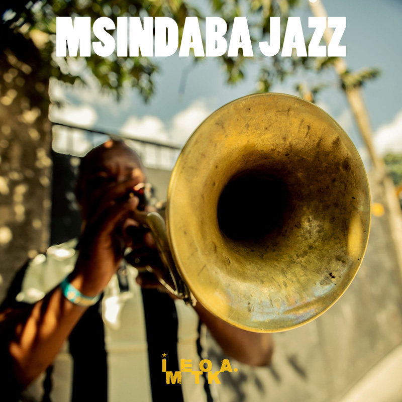 Msindaba Jazz Band - Msindaba Jazz Band cover artwork. A closeup of the trumpet bell. A man plays the trumpet.