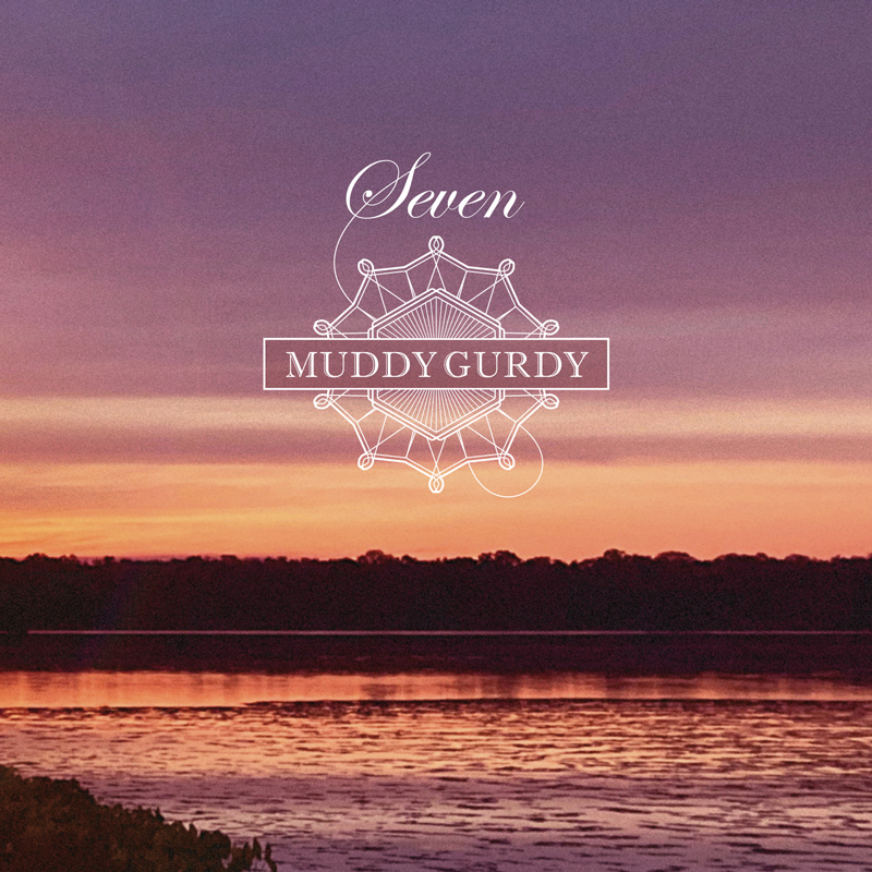 Muddy Gurdy - Seven cover artwork. A photo of a southern Louisiana landscape.