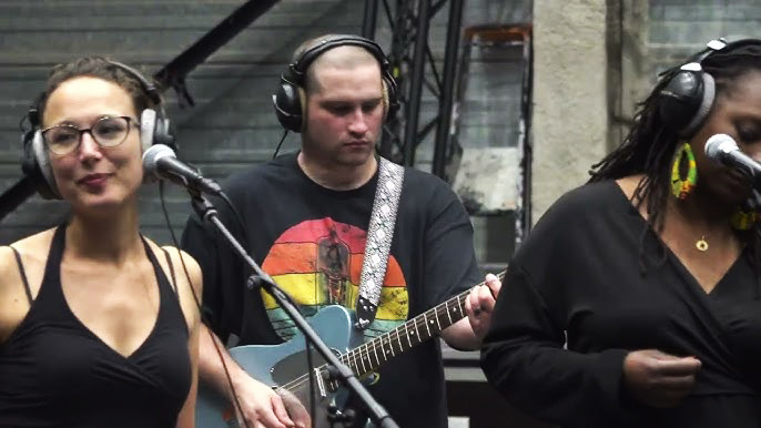 Natural Mighty A Road. A band photo from the video.