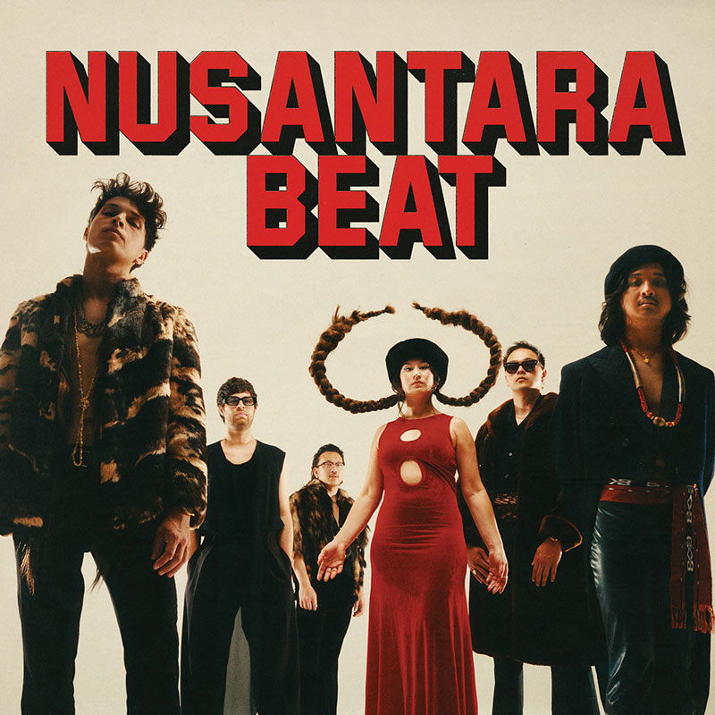 Nusantara Beat - Nusantara Beat cover artwork. A photo of the band members.