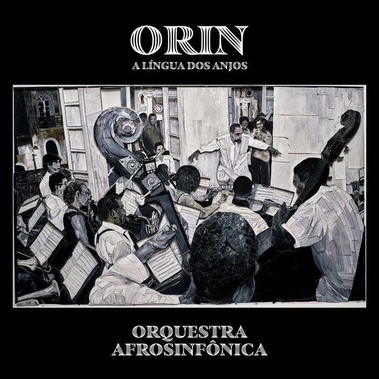 cover of Orquestra Afrosinfônica's Orin, a língua dos anjos album