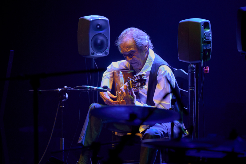 Pepe Habichuela performing live at Suma Flamenca 2024 - Photo by Pablo Lorente