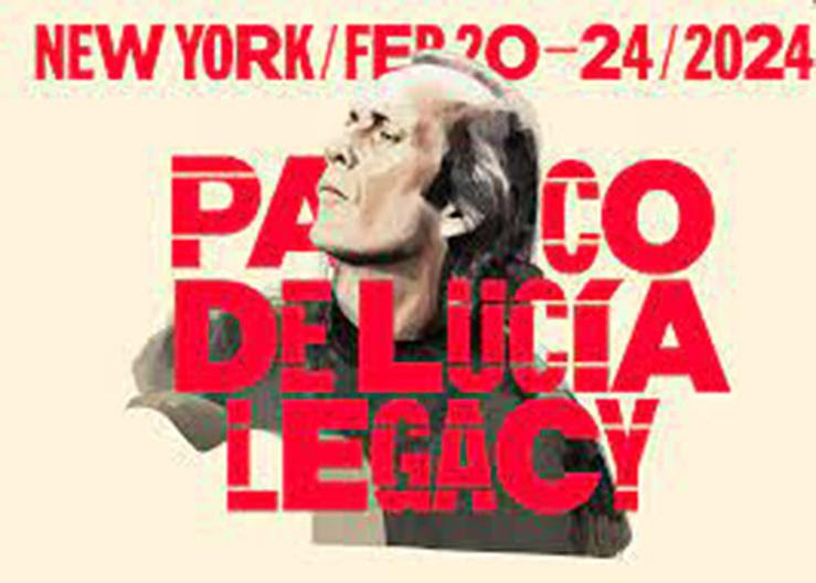 The Paco de Lucía Legacy Festival 2024 poster