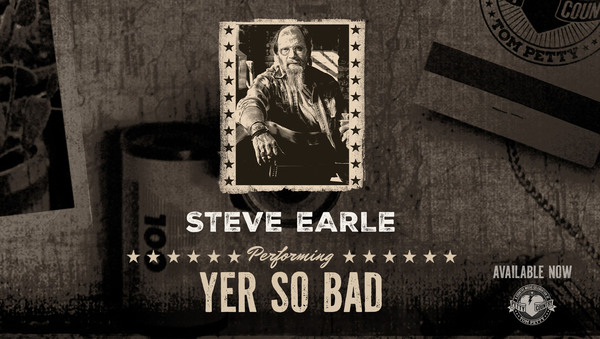 Steve Earle - Yer So Bad cover artwork. A small photo of the artist.