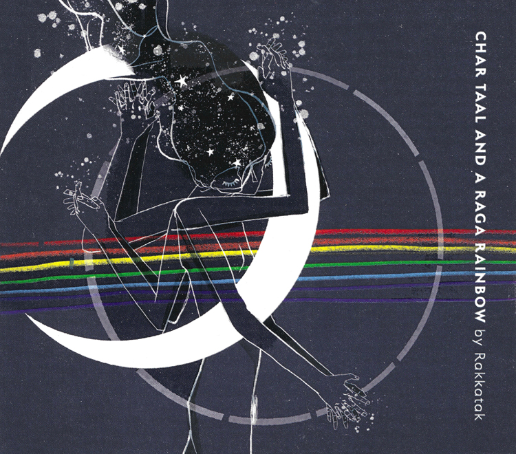 cover of the album Char Taal and a Raga Rainbow by Rakkatak