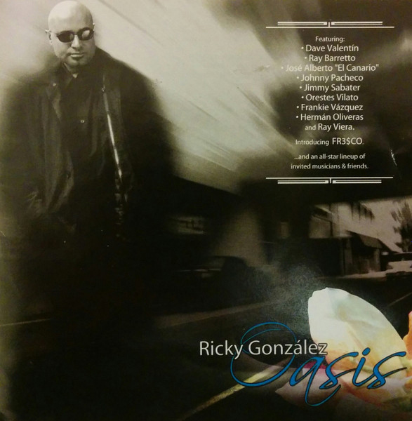 Ricky González - Oasis cover artwork