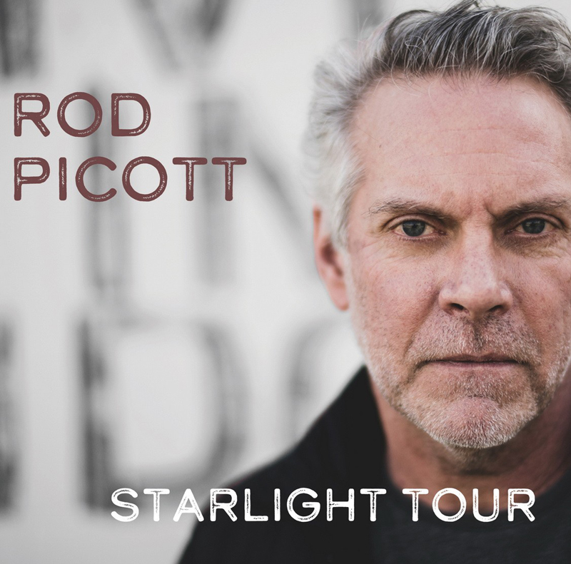 Rod Picott - Starlight Tour cover artwork. A headshot of the artist.