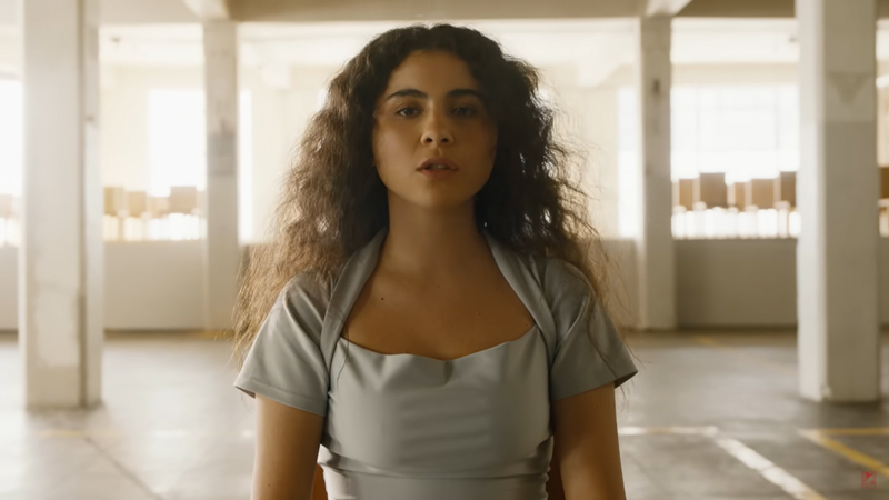 Silvana Estrada Dime. An image of Silvana from the video.