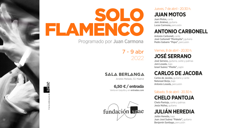 Solo Flamenco'2022 poster