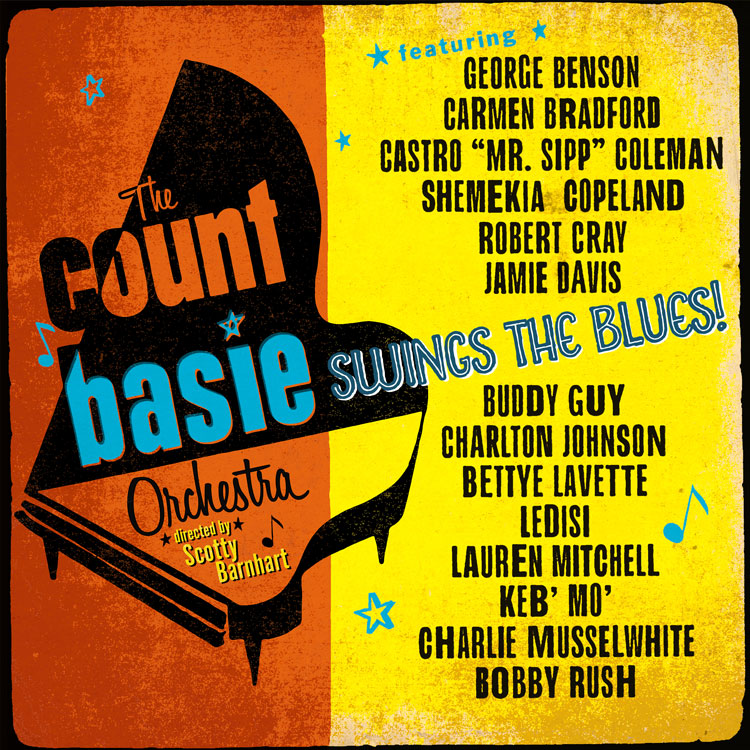 The Count Basie Orchestra - Basie Swings The Blues album cover