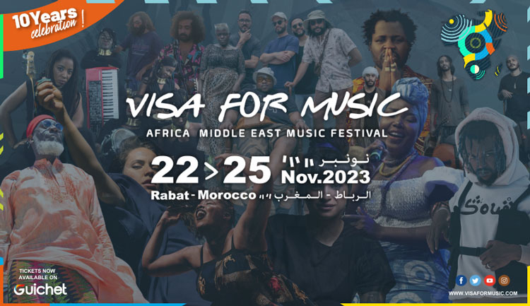 Visa For Music 2023 poster