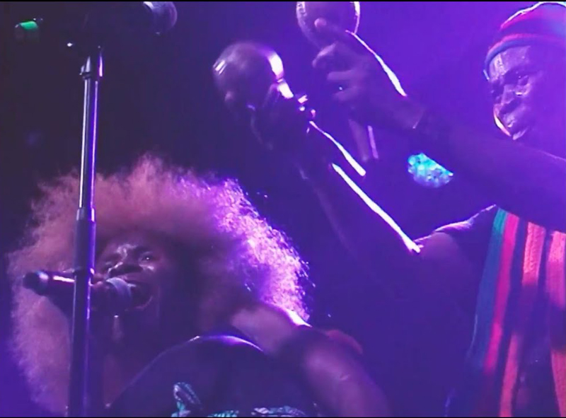 WITCH Queenless King. A still from a live performance.