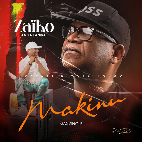 Zaïko Langa Langa - Makinu cover artwork. A photo of the band leader.