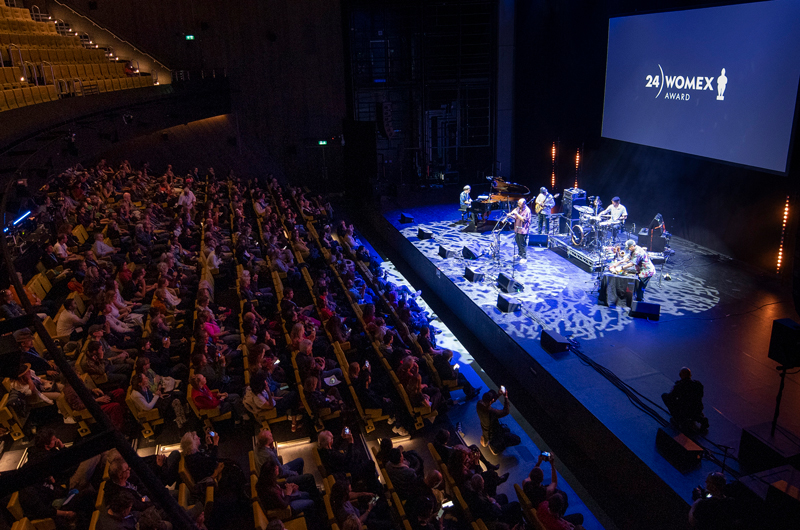 WOMEX 2024 Awards concert with Hermeto Pascoal's band - Photo by Yannis Psathas